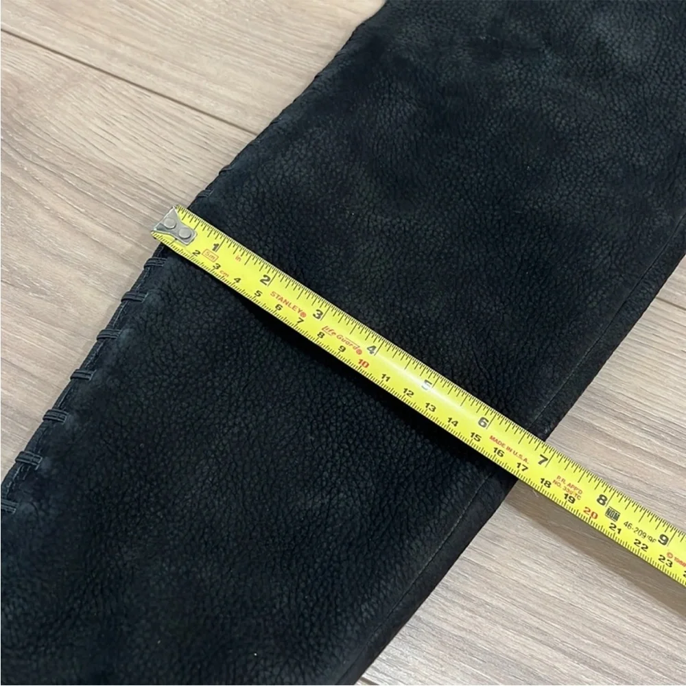 Lucky Brand Black Suede Knee-High Women's Boots